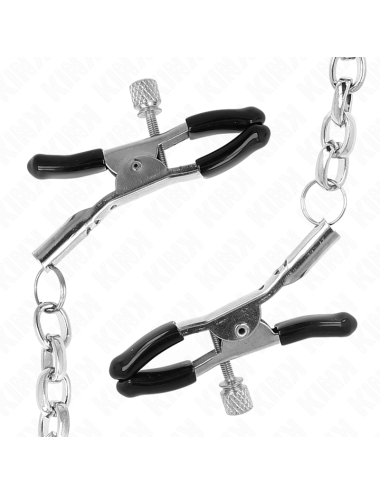 KINK - MORSETTI PER CAPEZZOLI A CATENA SPESSA 30 CM