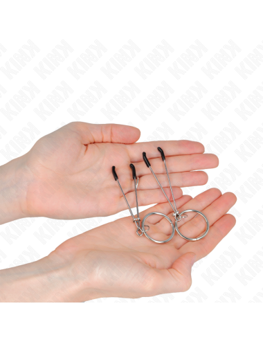 KINK - PINZE PER CAPEzzoli SOTTILI CON O-RING 7 CM