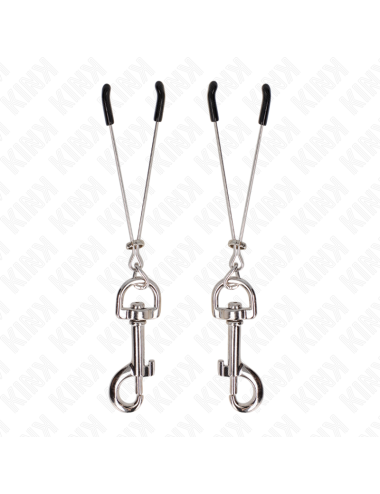 KINK - PINZA PER CAPEzzoli A GANCIO SOTTILE ARGENTO 7 CM