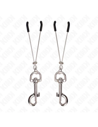 KINK - PINZA PER CAPEzzoli A GANCIO SOTTILE ARGENTO 7 CM