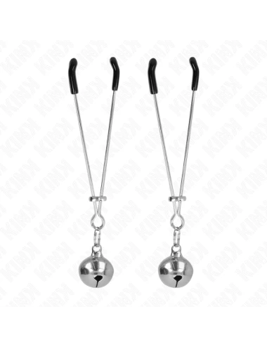 KINK - PINZE PER CAPEZZOLI A CAMPANA SOTTILE ARGENTO 7 CM