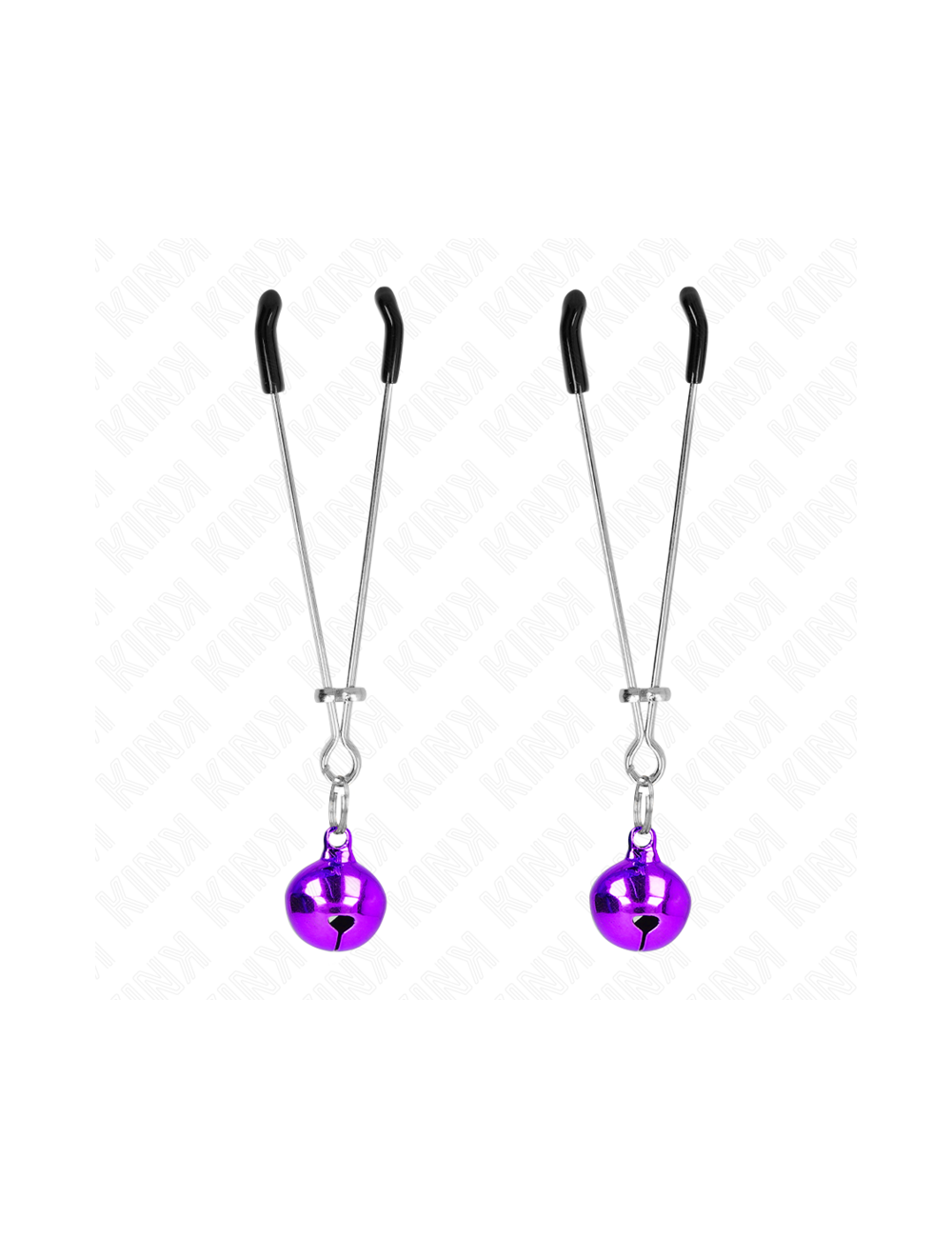 KINK - PINZE PER CAPEZZOLI A CAMPANA SOTTILE VIOLA 7 CM