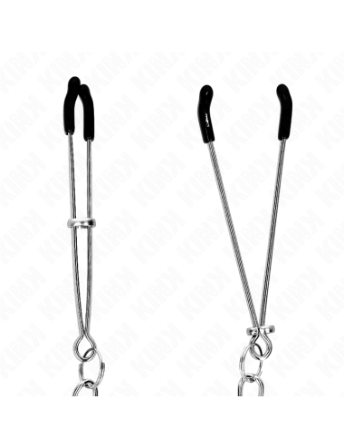 KINK - PINZE PER CAPEZZOLI SOTTILI CON CATENA SPESSA 30 CM
