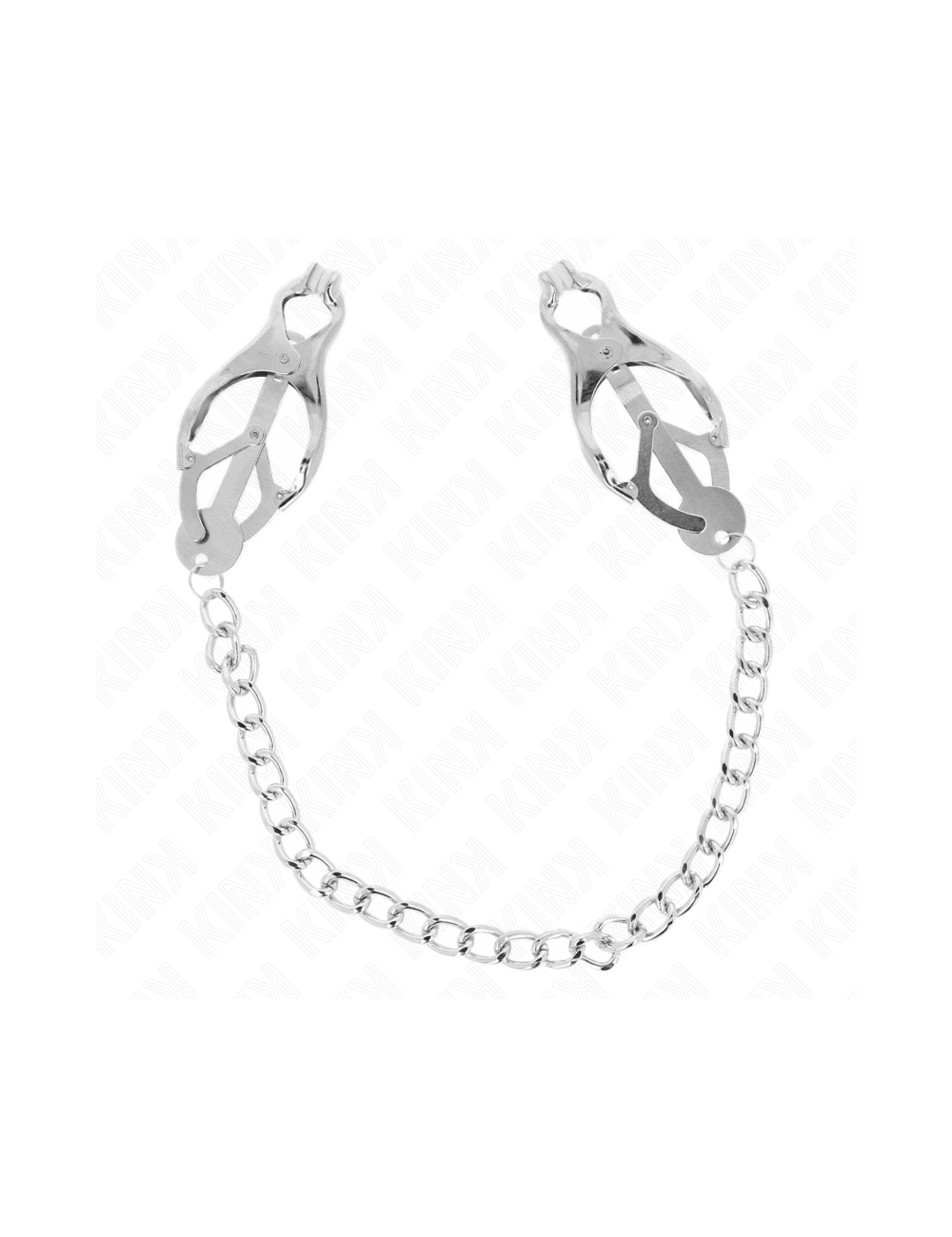 KINK - PINZE PER CAPEZZOLI TRIFOGLIO GIAPPONESE CON CATENA ARGENTO 30 CM