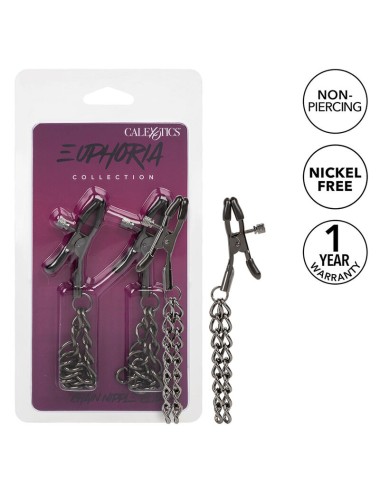 CALEXOTICS - EUPHORIA CATENA MORSETTI PER CAPEZZOLI 14
