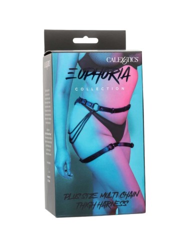 CALEXOTICS - EUPHORIA IMBRACATURA PER COSCIA MULTI CATENA PLUS TAGLIA