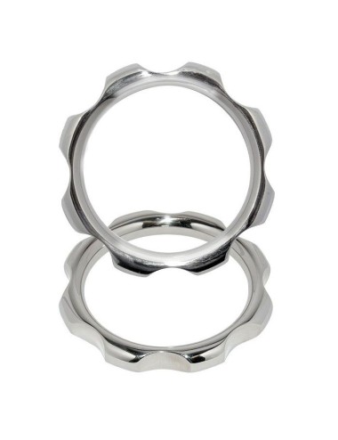METAL HARD - ANELLO TORQUE PER PENE E TESTICOLI 50MM