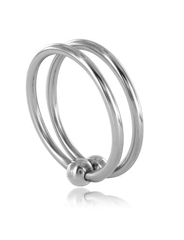METAL HARD - ANELLO DOPPIO ACCIAIO 30MM