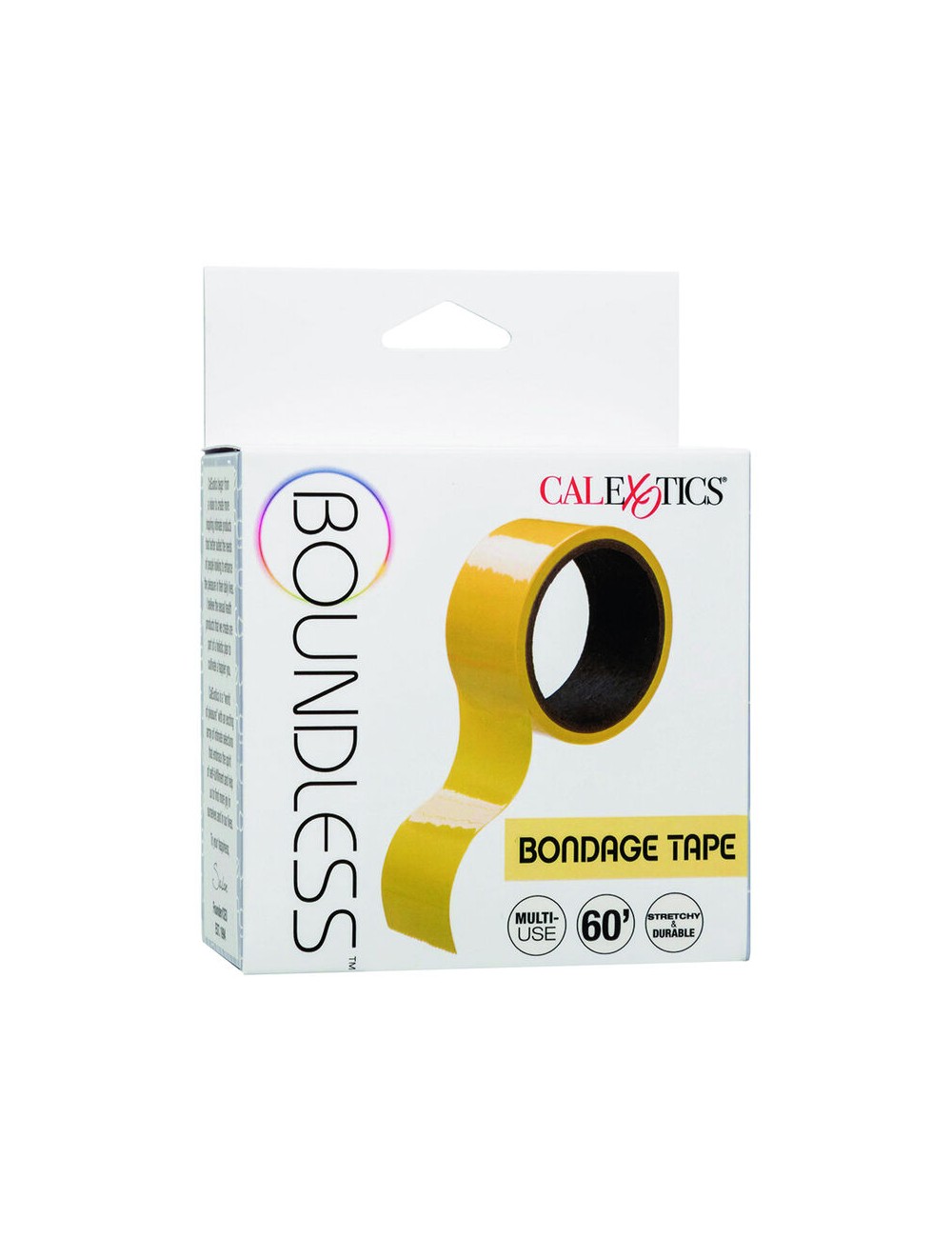 CALEXOTICS - BOUNDLESS NASTRO BONDAGE GIALLO CALEXOTICS - BOUNDLESS NASTRO BONDAGE GIALLO