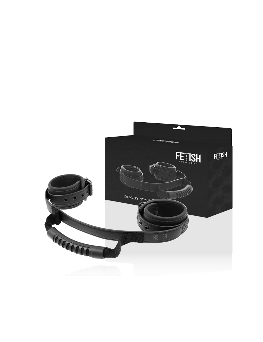 FETISH SUBMISSIVE - MANETTE CON FODERA IN NOPRENE E MANIGLIA