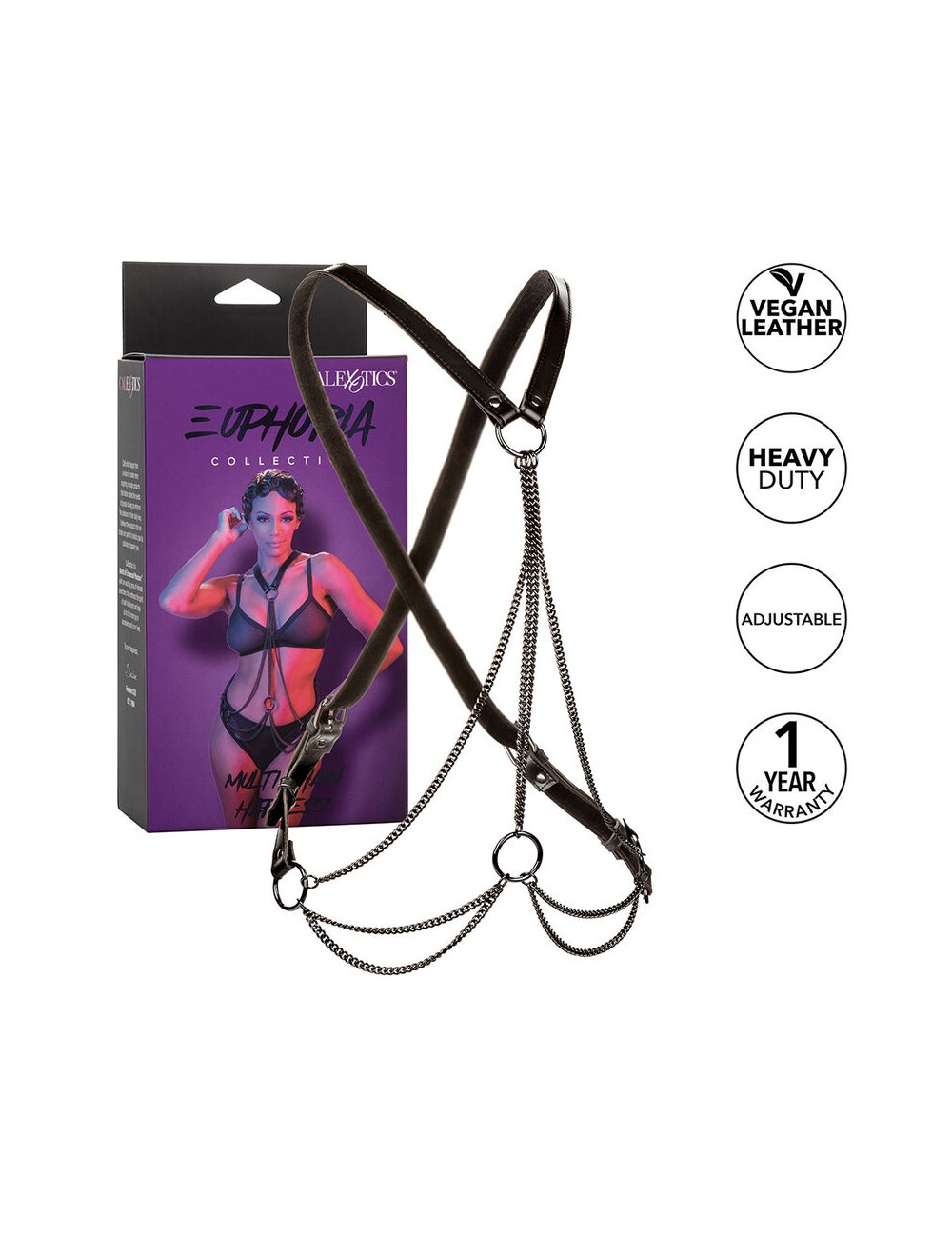 CALEXOTICS - EUPHORIA MULTICHAIN HARNESS PREMIUM CALEXOTICS - EUPHORIA MULTICHAIN HARNESS PREMIUM