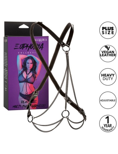 CALEXOTICS - EUPHORIA MULTICHAIN IMBRACATURA PREMIUM TAGLIA PIÙ GRANDE