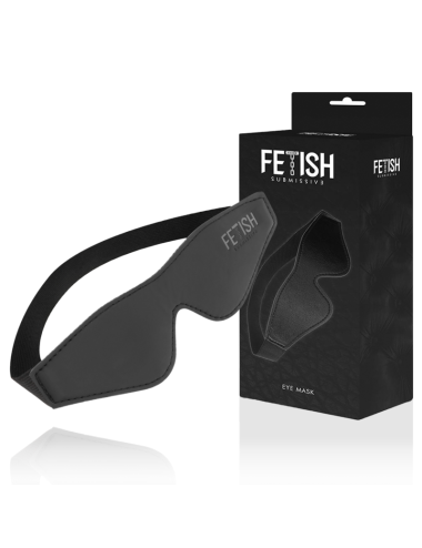 FETISH SUBMISSIVE - MASCHERA VEGANA IN PELLE CON FODERA IN NOPRENE