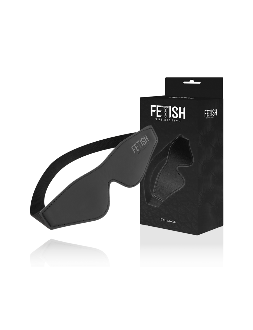 FETISH SUBMISSIVE - MASCHERA VEGANA IN PELLE CON FODERA IN NOPRENE