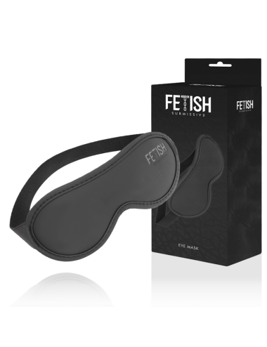 FETISH SUBMISSIVE - MASCHERA IN PELLE VEGANA II CON FODERA IN NOPRENE