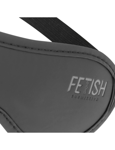 FETISH SUBMISSIVE - MASCHERA IN PELLE VEGANA II CON FODERA IN NOPRENE