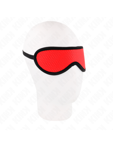 KINK - BENDA A TEXTURE A SCALA CON BORDO RICOPERTO ROSSO 20 x 7 CM