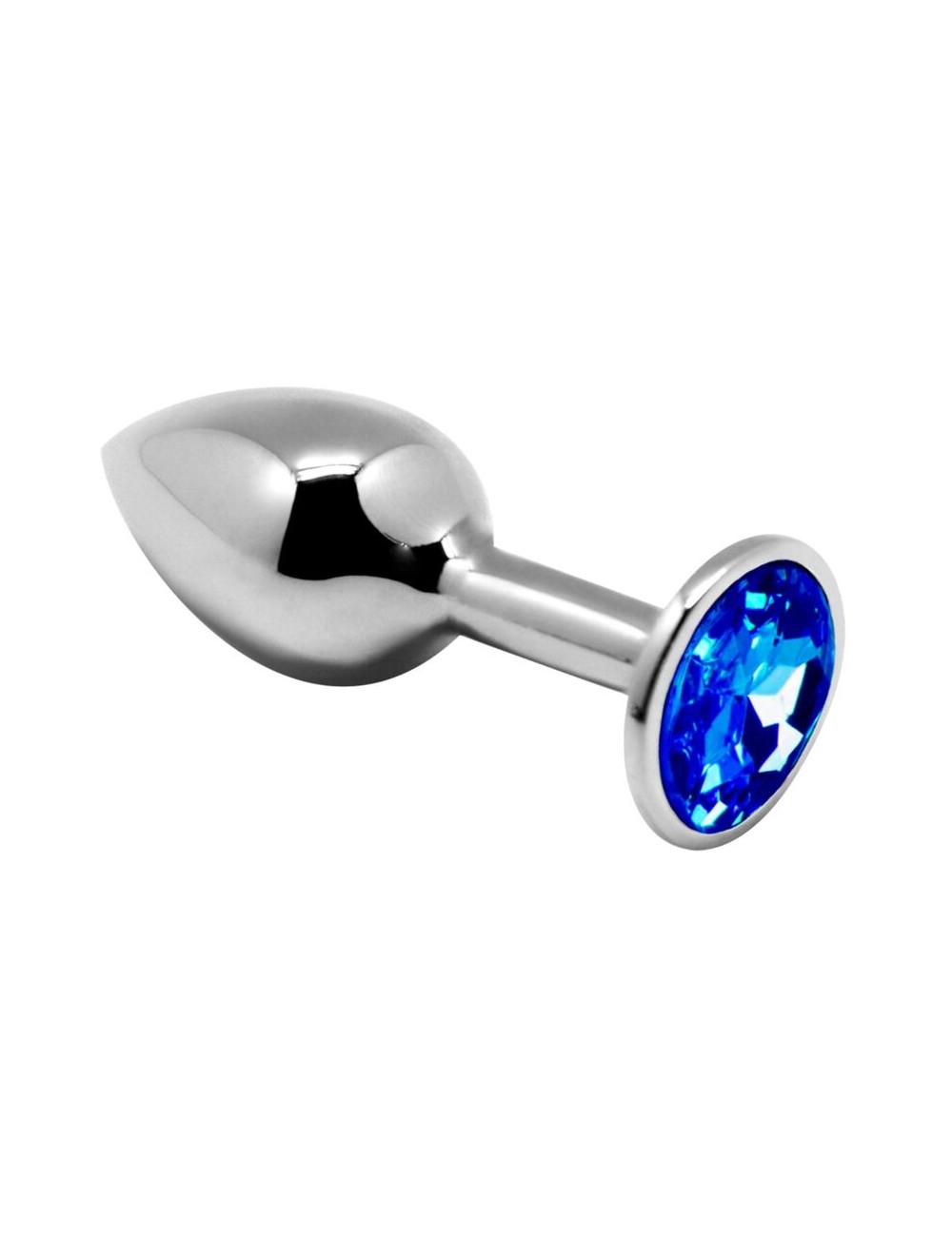 ALIVE - PIACERE ANALE MINI PLUG METAL BLU TAGLIA S ALIVE - PIACERE ANALE MINI PLUG METAL BLU TAGLIA S