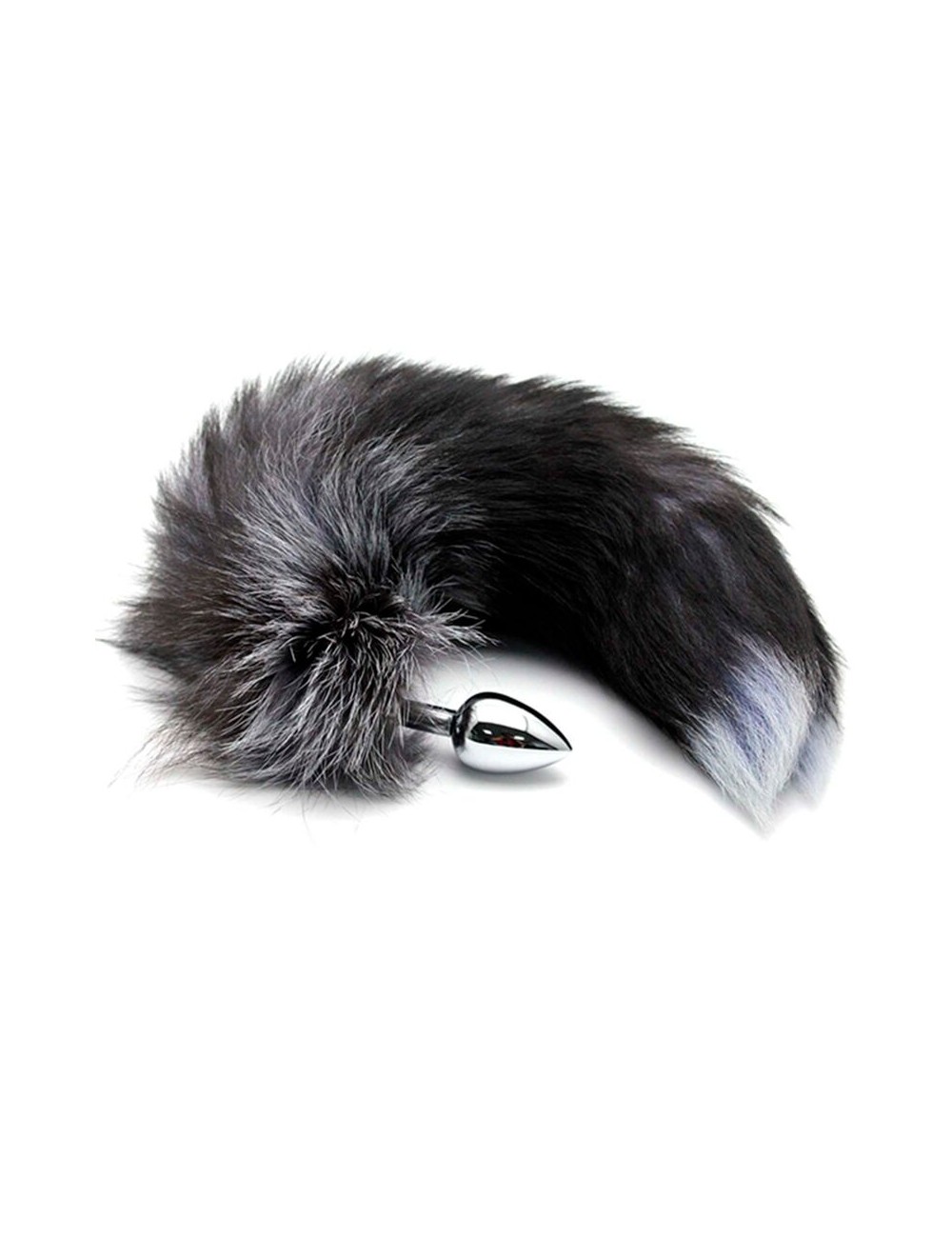 ALIVE - PLUG PIACERE ANALE IN METALLO FOX TAIL TAGLIA M ALIVE - PLUG PIACERE ANALE IN METALLO FOX TAIL TAGLIA M