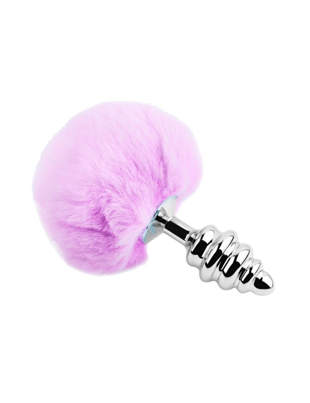 ALIVE - PLUG PIACERE ANALE SPIRALE METALLO FLUFFY VIOLA TAGLIA L ALIVE - PLUG PIACERE ANALE SPIRALE METALLO FLUFFY VIOLA TAGLIA L