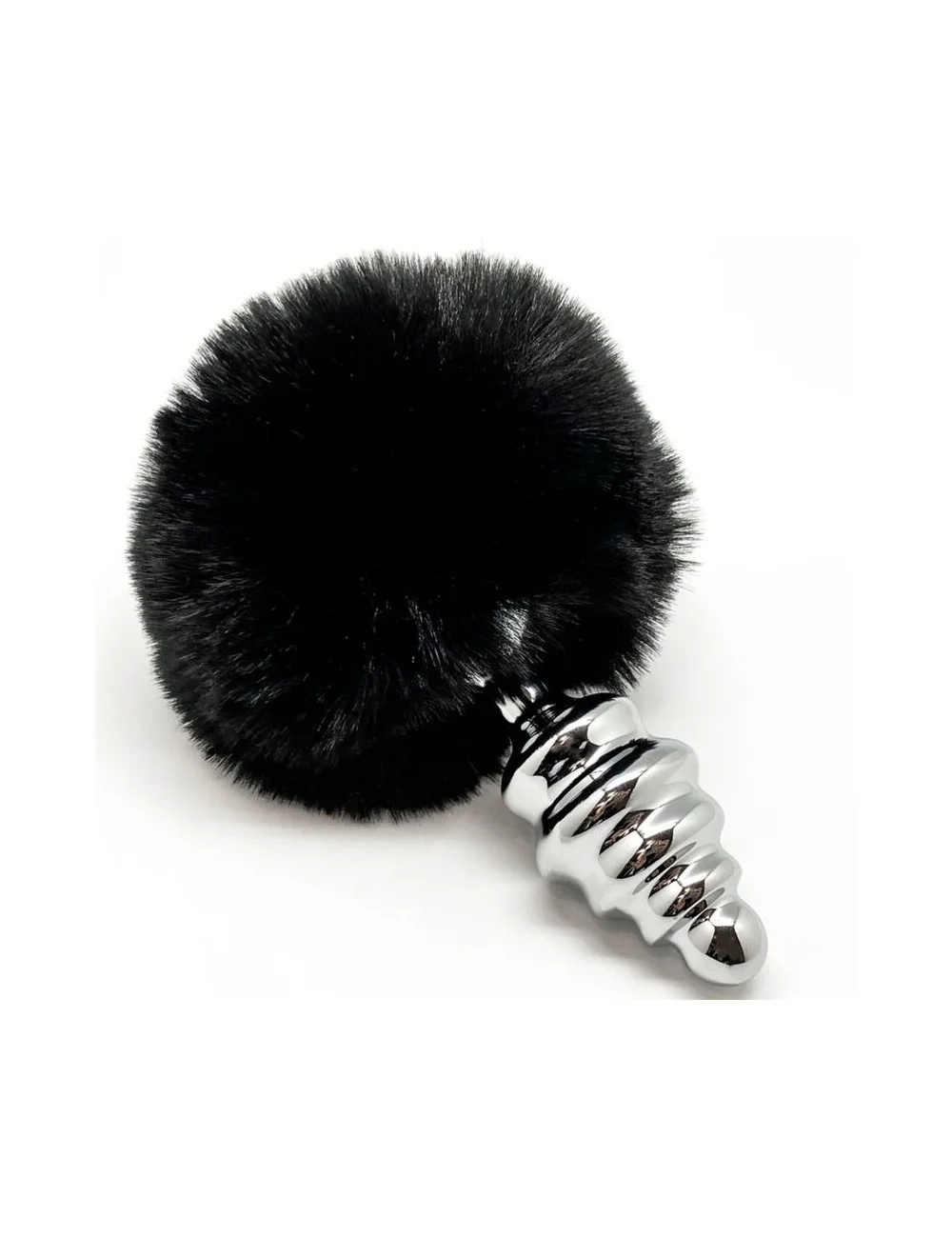 ALIVE - PLUG PIACERE ANALE SPIRALE METALLO FLUFFY NERO TAGLIA S ALIVE - PLUG PIACERE ANALE SPIRALE METALLO FLUFFY NERO TAGLIA S