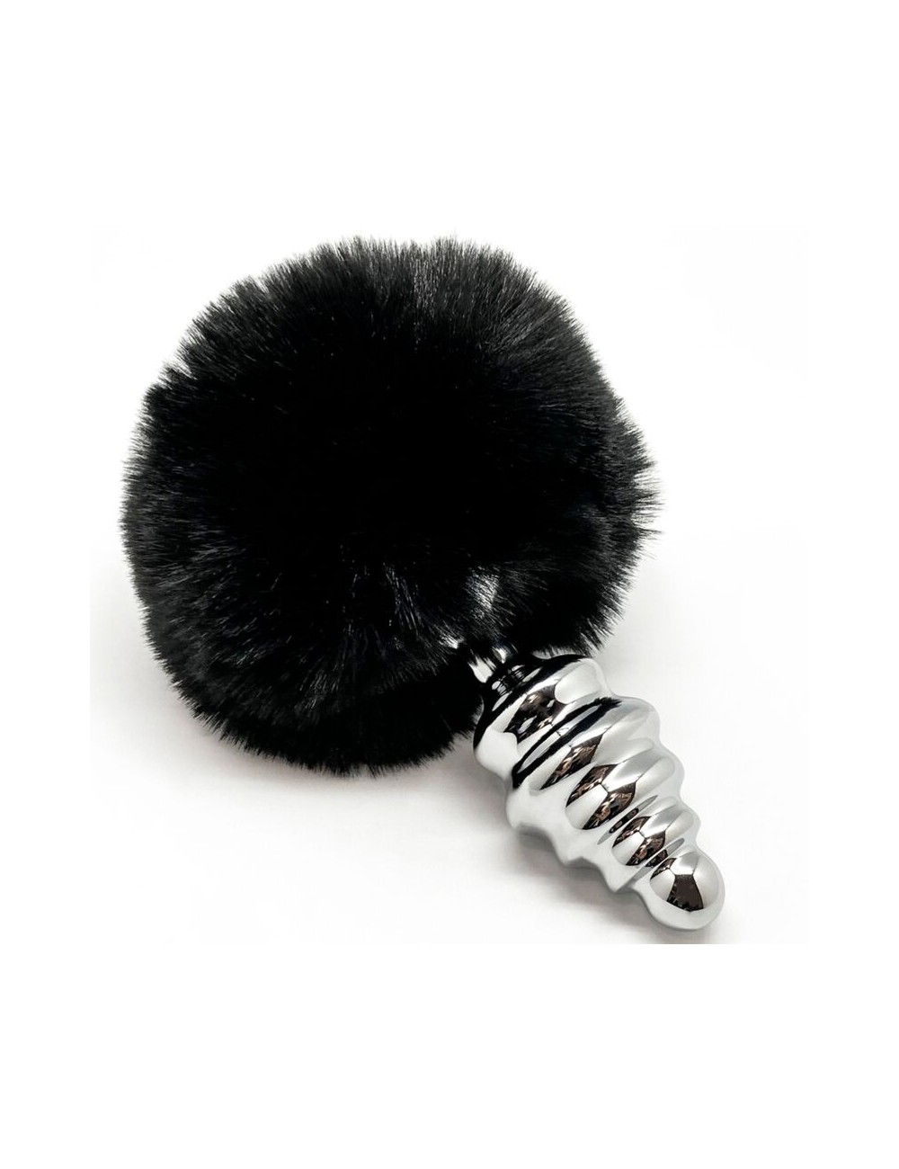 ALIVE - PLUG PIACERE ANALE SPIRALE METALLO FLUFFY NERO TAGLIA M ALIVE - PLUG PIACERE ANALE SPIRALE METALLO FLUFFY NERO TAGLIA M
