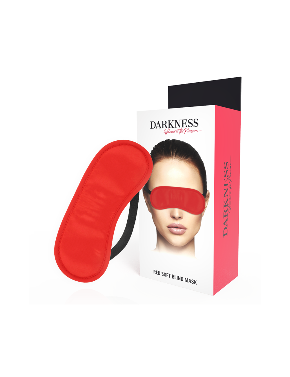 DARKNESS - MASCHERA ROSSA LISCIA