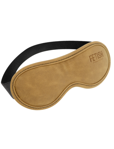 FETISH SUBMISSIVE ORIGEN - MASCHERA VEGANA IN PELLE CON FODERA IN NEOPRENE