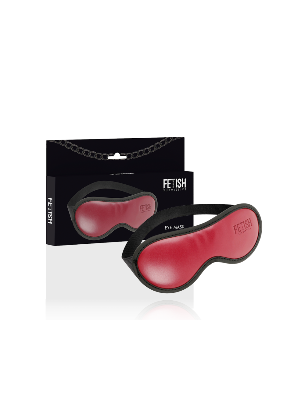 FETISH SUBMISSIVE DARK ROOM - MASCHERA VEGANA IN PELLE CON FODERA IN NEOPRENE FETISH SUBMISSIVE DARK ROOM - MASCHERA VEGANA IN PELLE CON FODERA IN NEOPRENE
