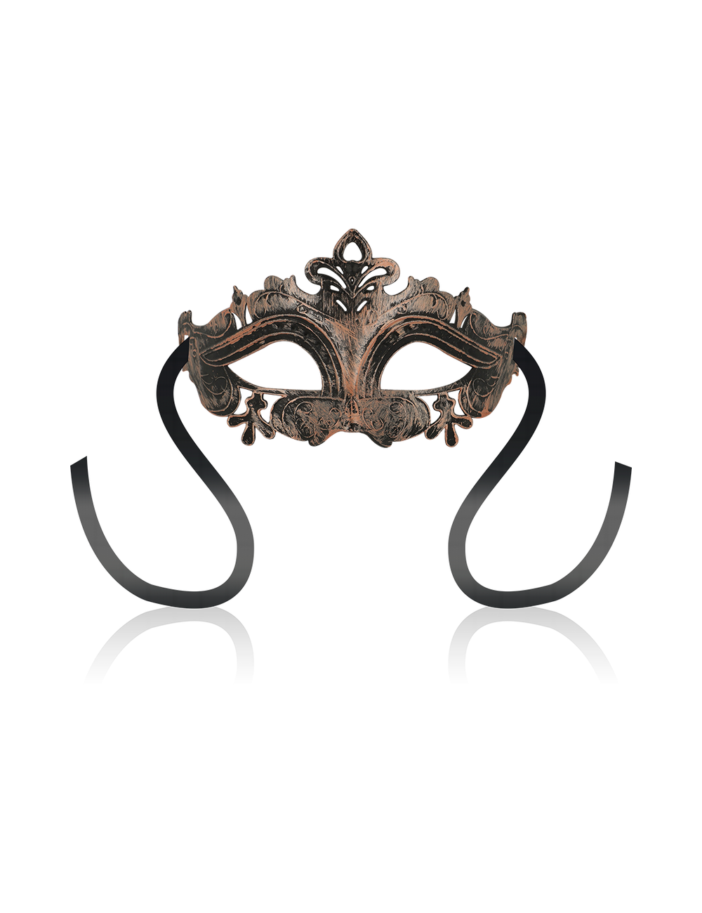 OHMAMA - MASCHERE MASCHERA IN RAME STILE VENEZIANO OHMAMA - MASCHERE MASCHERA IN RAME STILE VENEZIANO