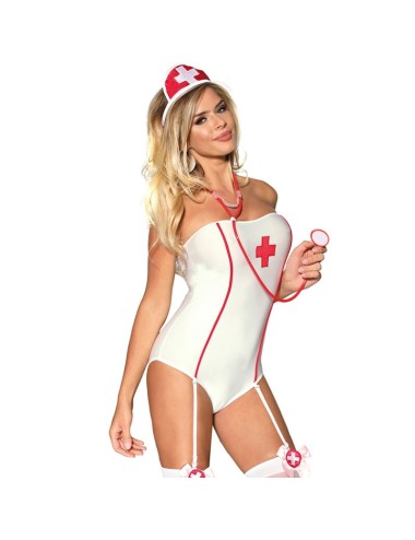 SUBBLIME - COSTUME DA INFERMIERA SEXY CON ORSACCHIOTTO S/M