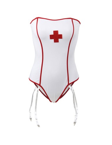 SUBBLIME - COSTUME DA INFERMIERA SEXY CON ORSACCHIOTTO S/M