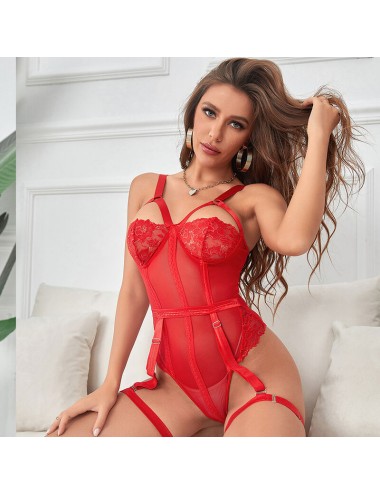 SUBBLIME - ORSACCHIOTTO CON DETTAGLIO REGGERIZZATO PETTO ROSSO L/XL