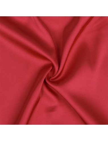 SUBBLIME - BABYDOLL IN RASO CON PIZZO ROSSO S/M