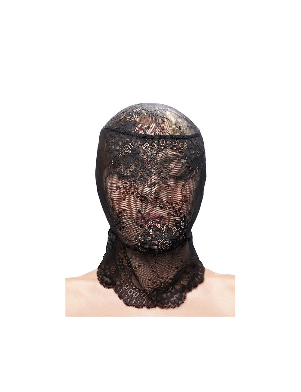 NS NOVELTIES - FETISH & FASHION CAPPUCCIO IN PIZZO NERO