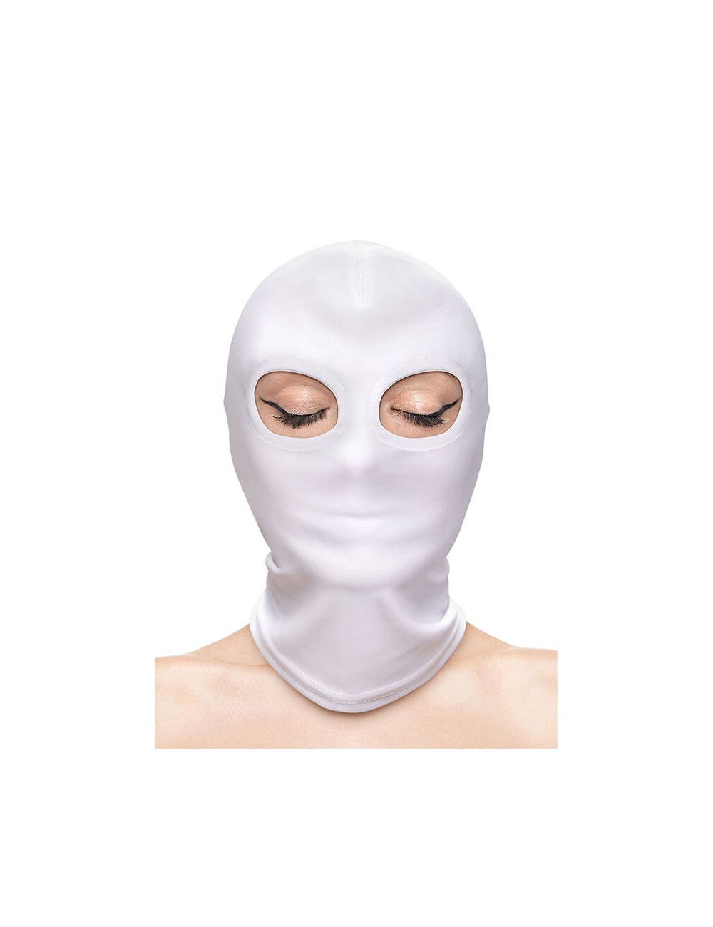NS NOVELTIES - FETISH & FASHION OCCHI CAPPUCCIO NYLON BIANCO