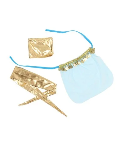 SUBBLIME - SET DI LINGERIE BLU STILE INDIA L/XL
