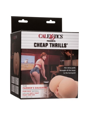 CALEXOTICS - LA FIGLIA DEL CONTADINO DOPPIO MASTURBATORE REALISTICO CARNE