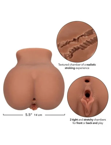 CALEXOTICS - THE ROLLER BABE DOPPIO MASTURBATORE REALISTICO FLESH