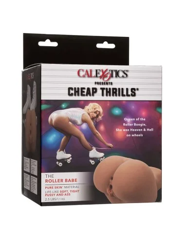 CALEXOTICS - THE ROLLER BABE DOPPIO MASTURBATORE REALISTICO FLESH
