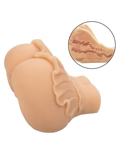 CALEXOTICS - THE PEEP SHOW GIRL DOPPIO MASTURBATORE REALISTICO FLESH