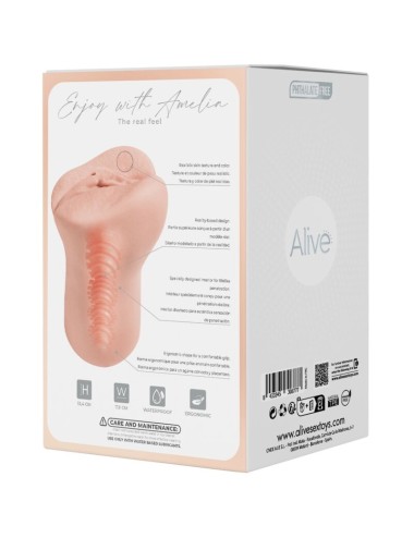 ALIVE - MASTURBADOR MASCHIO FLEX TAGLIA VAGINALE M