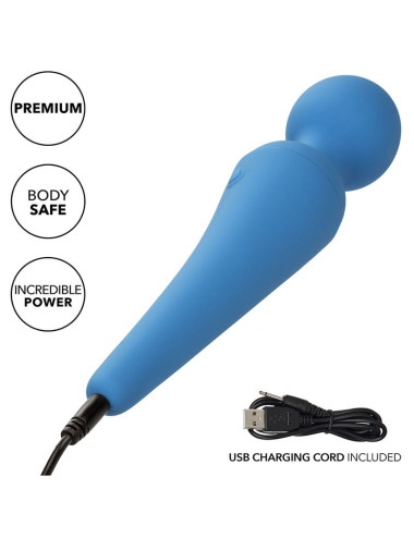 CALEXOTICS - COUTURE KIT VIBRATORE WAND 10 VIBRAZIONI BLU