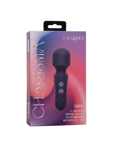 CALEXOTICS - CHARISMA CHARM MASSAGGIATORE 12 FUNZIONI VIOLA