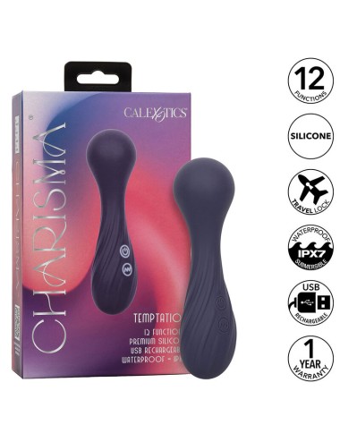 CALEXOTICS - CHARISMA TEMPTATION MASSAGGIATORE 12 FUNZIONI VIOLA