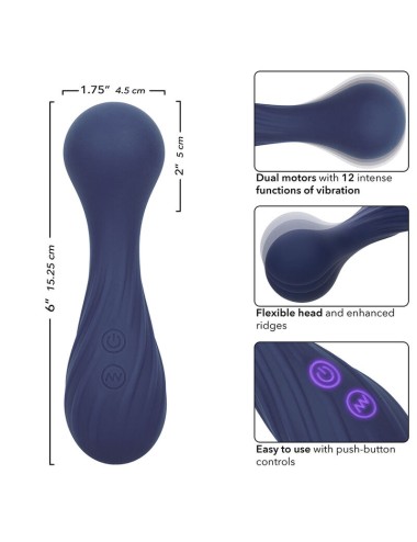 CALEXOTICS - CHARISMA TEMPTATION MASSAGGIATORE 12 FUNZIONI VIOLA