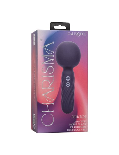 CALEXOTICS - CHARISMA SEDUCTION MASSAGGIATORE 12 FUNZIONI 17,75 CM X 6,25 CM VIOLA