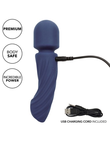 CALEXOTICS - CHARISMA ALLURE MASSAGGIATORE DOPPIO MOTORE 12 FUNZIONI 17,25 CM X 4,5 CM VIOLA
