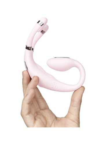 ADRIEN LASTIC - COPPIA SEGRETI II DOPPIA STIMOLAZIONE ROSA + APP GRATUITA