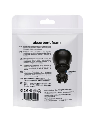 KIIROO - POWER BLOW SCHIUMA ASSORBENTE CONFEZIONE DA 5